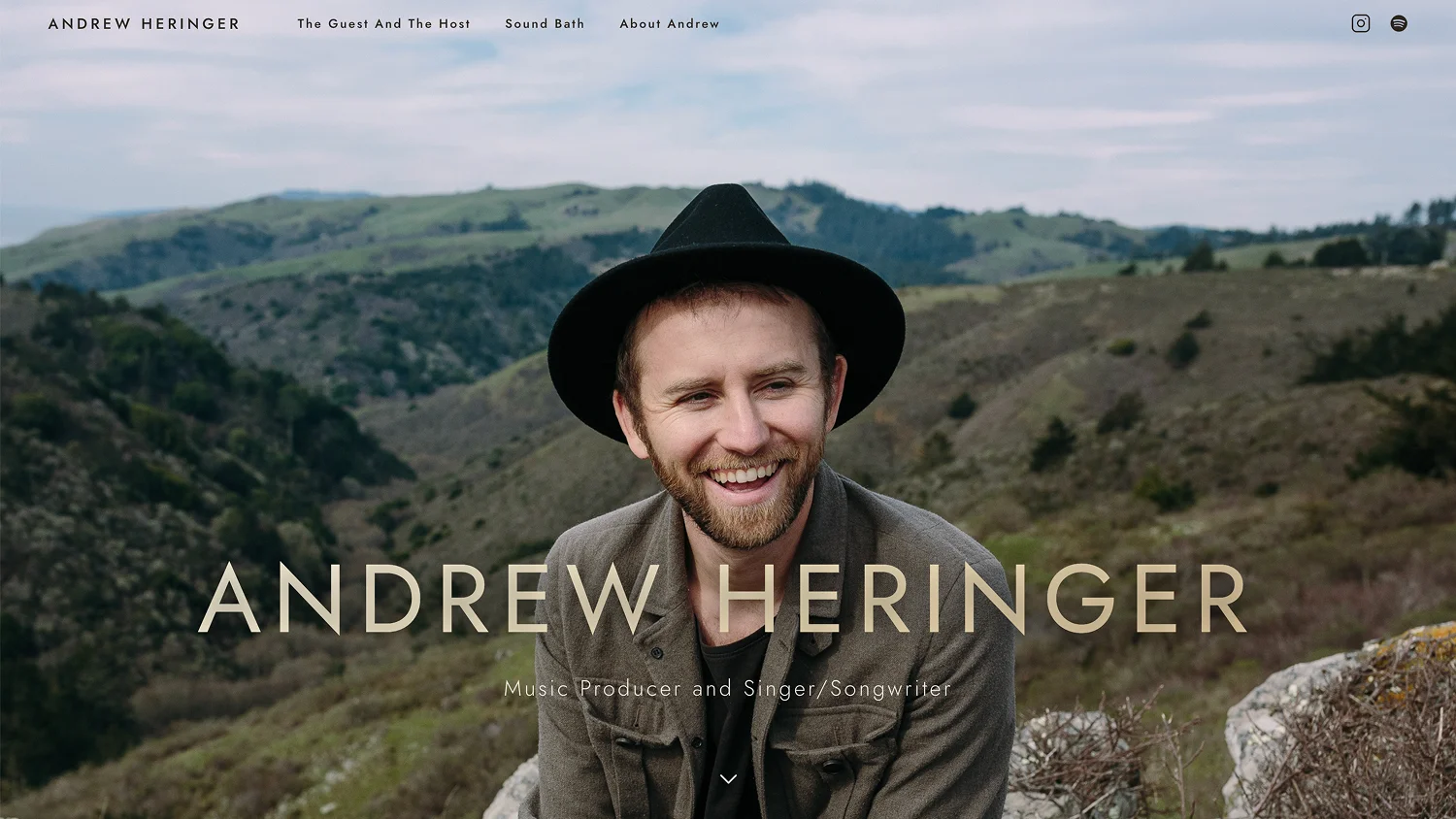 andrewheringer.com homepage
