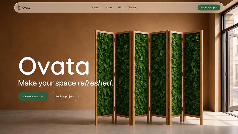 ovataworks.com homepage