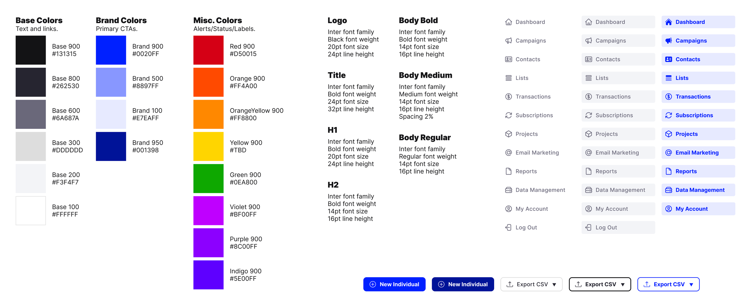 InLoop design system