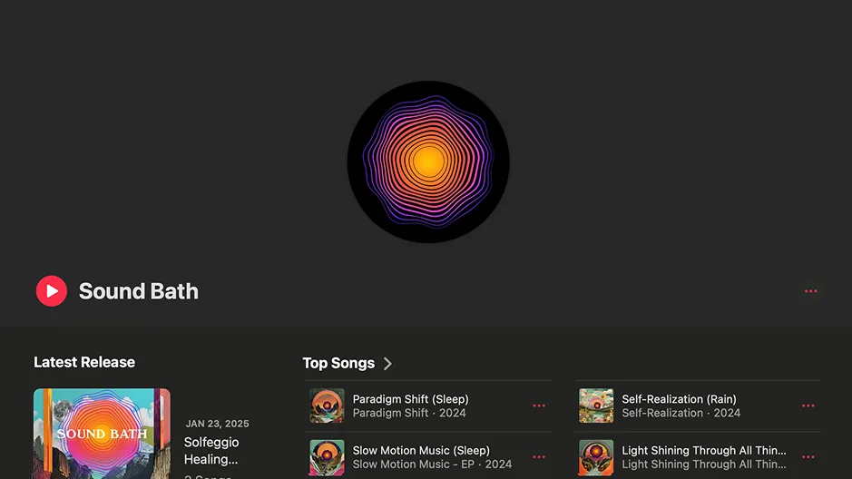 soundbathvibrations.com — No center or connection. — Apple